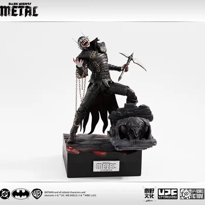 En stock LIANGPINZHIZAO The Batman Who Laughs Figurine articulée 1/12 Arkham Knight LPZZ DARK NIGHTS METAL