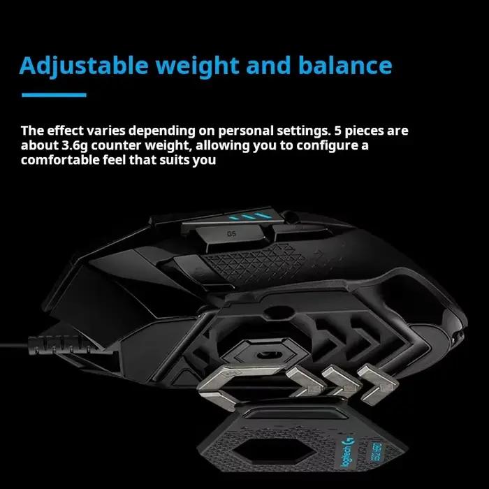 Souris de jeu filaire Logitech G502 HERO pour E-Sports