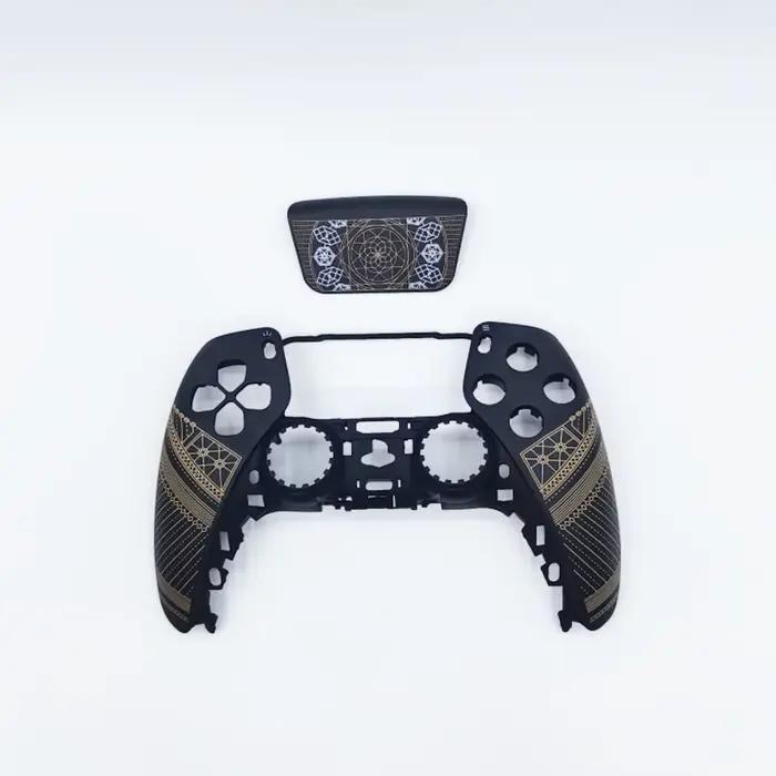 Convient pour la modification DIY de la coque du contrôleur PS5 pour une personnalisation personnalisée. Remplacement sur le thème des jeux