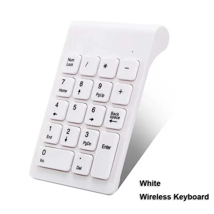 2.4G Portable sans fil USB 18 touches pavé numérique clavier