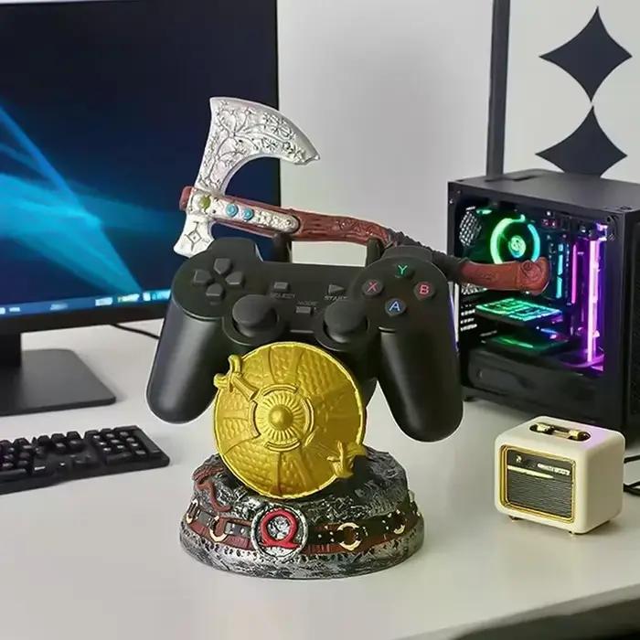 Nouveau support créatif pour manette de jeu God of War