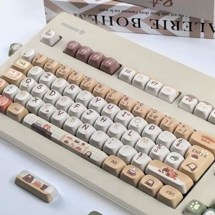 MAIMOOO Keycap ISO Azerty français Alice disposition clavier Keycaps touches