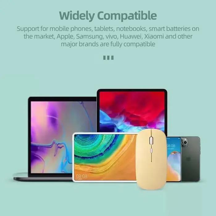 Souris Bluetooth pour iPad Samsung MatePad Lenovo MiPad Android Windows tablette batterie