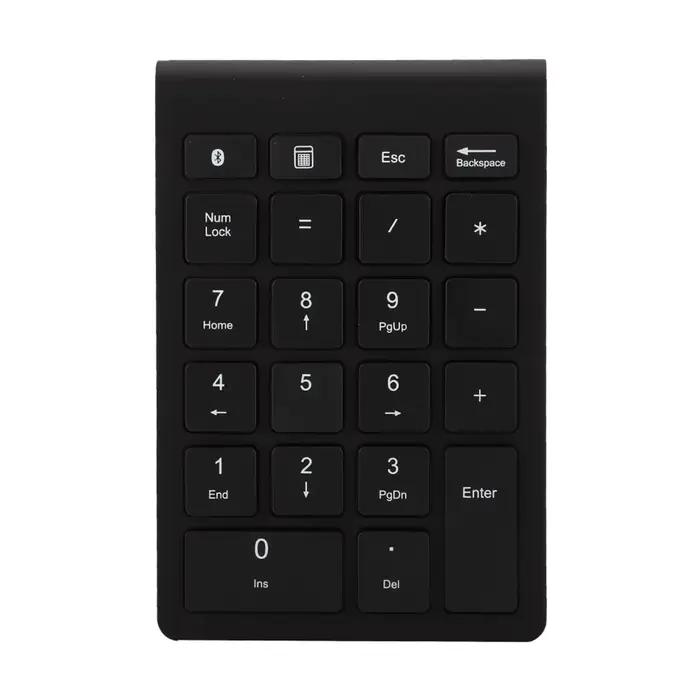 Clavier numérique Bluetooth 22 touches sans fil Ultra mince ergonomique pavé