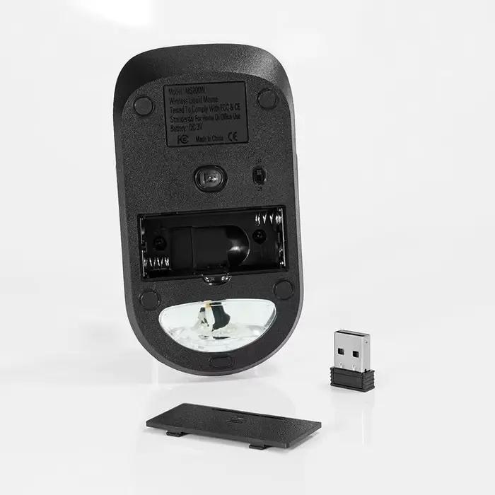Souris sans fil animale flottante