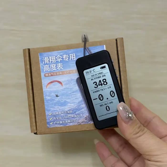 Altimètre de parapente, compteur d'altitude, équipement de sport de plein air de haute précision, accessoires pour pilotes