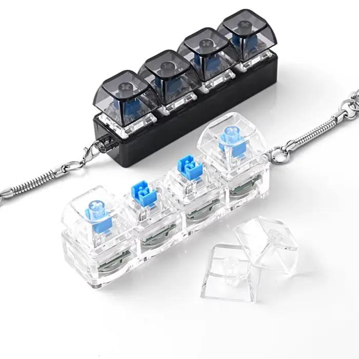 1 pièce Testeur de clavier mécanique à 4 touches