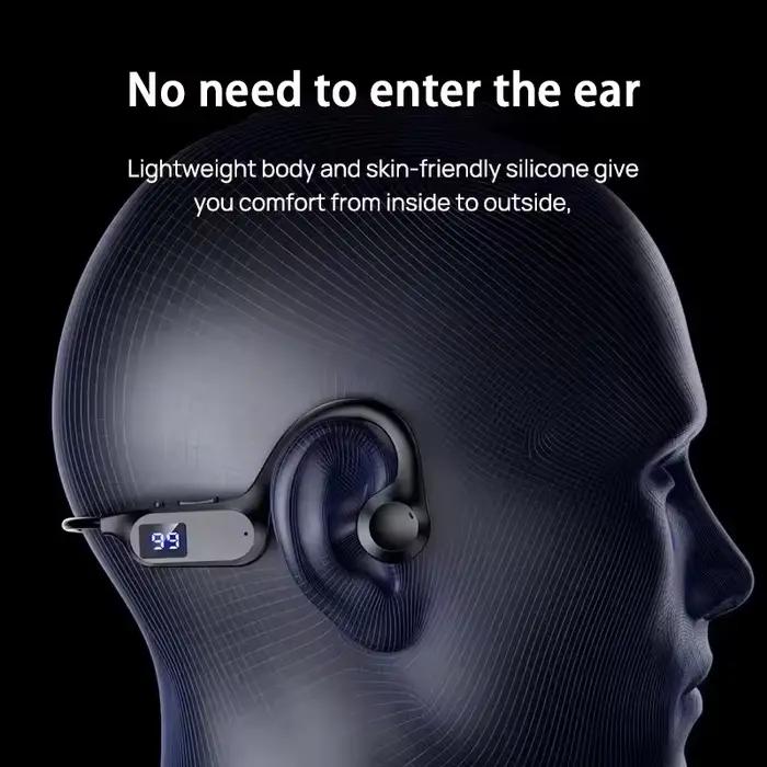 Casque Bluetooth sport sans fil à conception ouverte