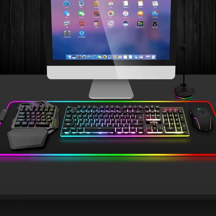 Clavier de jeu sans fil classique à une main