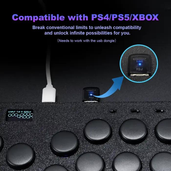 Joystick d'arcade sans autocollant Ultra S