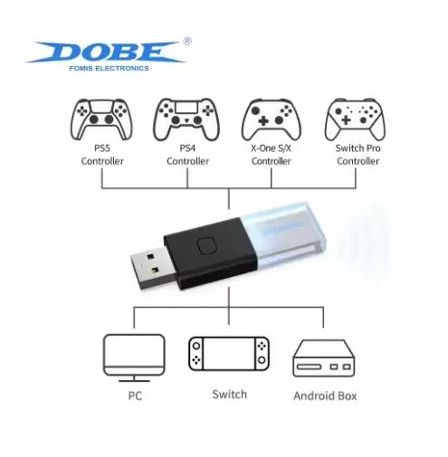 Adaptateur Bluetooth sans fil pour Xbox One/PS5/PS4/Switch Pro/PC