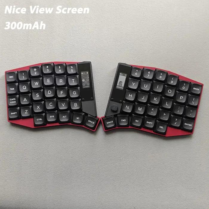 Clavier séparé Sofle, trois modes