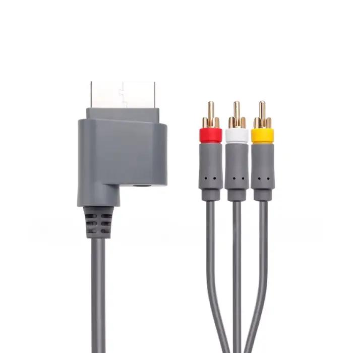 Pour Xbox360 câble AV Console de jeu contrôleur de jeu Audio vidéo connecter fil pour Microsoft