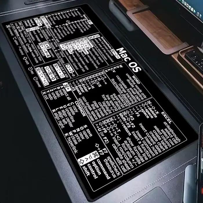 Tapis de souris Mac Os Shortcuts