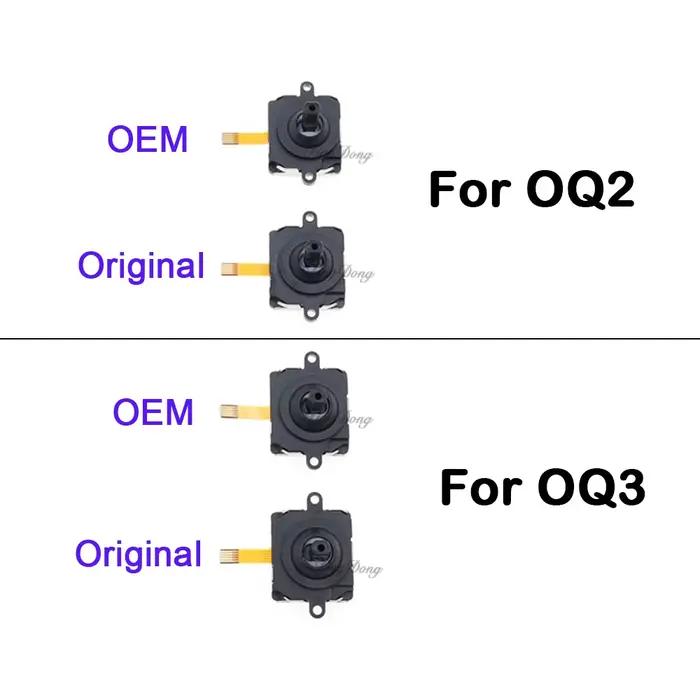 2 pièces 3D analogique gauche droite Joysticks Module de remplacement pour Oculus Quest 2/3 OQ2 OQ3 contrôleur pistolet