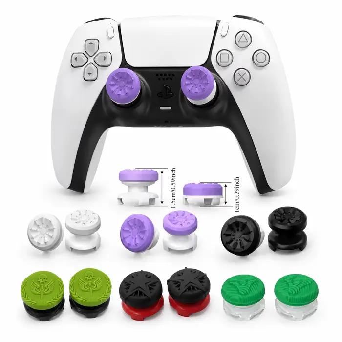 Lot de 2 joysticks pour manettes PS4/PS5 : 1 capuchon de joystick haute performance (taille