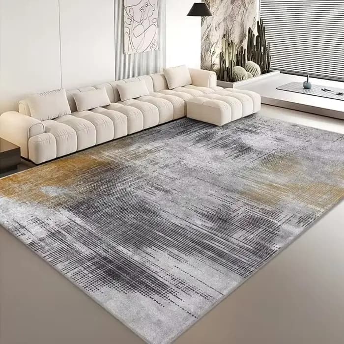 Tapis modernes pour salon abstrait grande surface