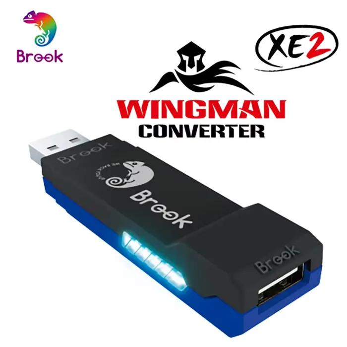 Brook Wingman XE2 adaptateur USB convertisseur pour contrôleurs Xbox série X S/PS5 pour PS4/PS3/Switch Console PC