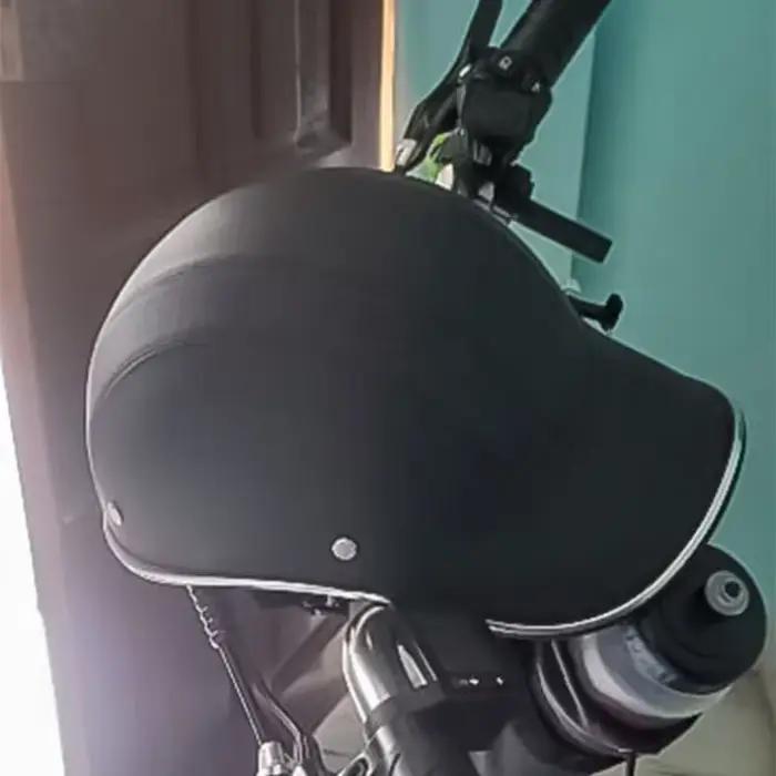 Demi-casque de moto pour homme, casquette de baseball, casque demi-visage, casque de sécurité anti-UV, casque de moto pour homme, nouveau, 2024