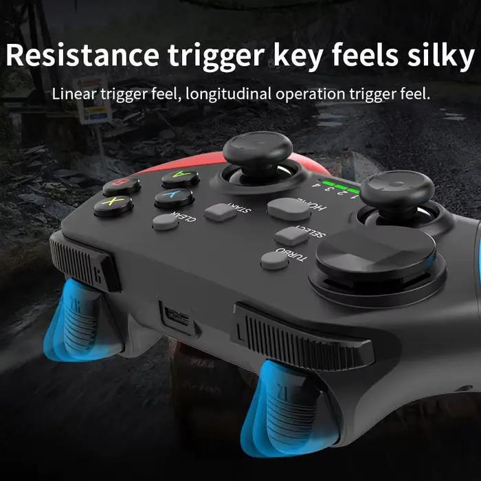 Manette de jeu BT sans fil avec Turbo Vibration
