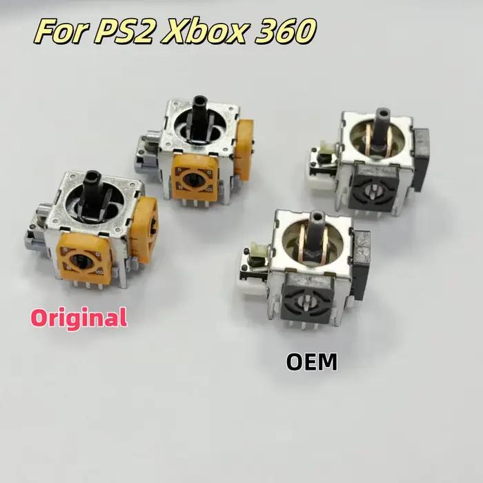 50 pcs/lot Original ou OEM nouveau pour Xbox 360 remplacement pour contrôleur de jeu Xbox360 3D Joystick analogique bascule bouton de bâton de pouce