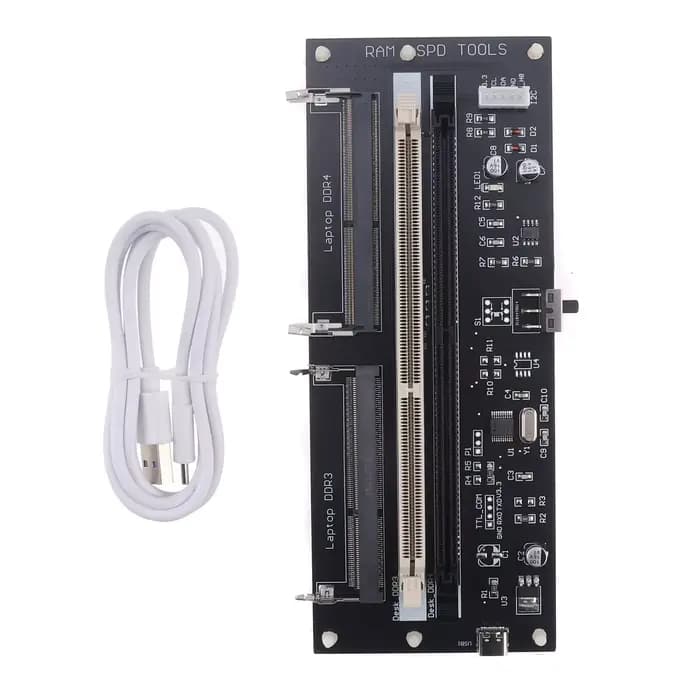 Outils de réparation de programmeur d'overclocking, mémoire DDR3, DDR4, Bios, Dean, éventuelles D, EP pour lire et écrire, déverrouiller, modifier, capacité mersible, marque, nouveau