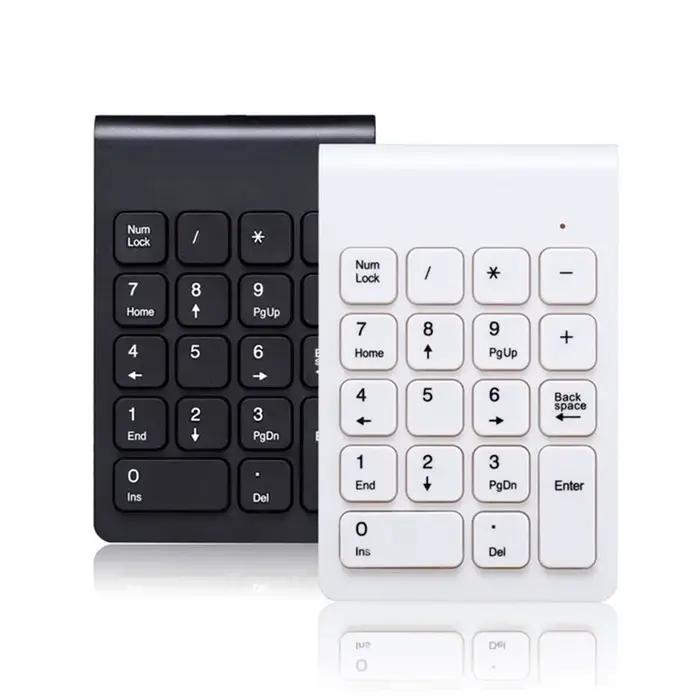 2.4G Portable sans fil USB 18 touches pavé numérique clavier