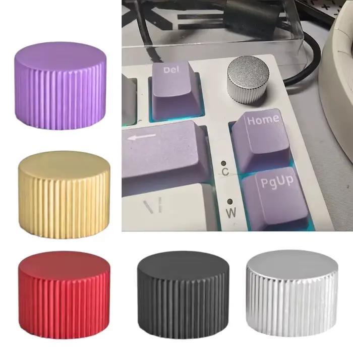 Bouton commande métal élégant pour frappe professionnelle les configurations clavier jeu H8WD