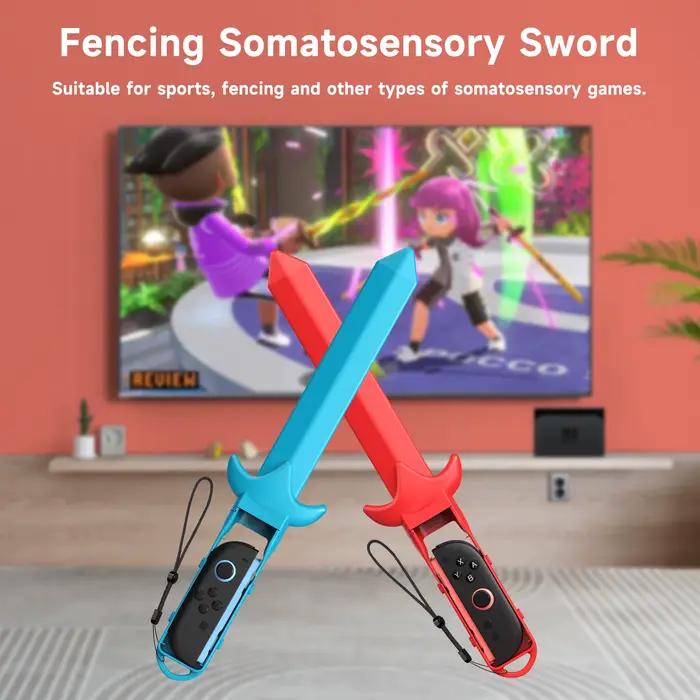 Ensemble d'accessoires de sport 10 en 1 pour Nintendo Switch 2 avec clubs de golf pour expérience de jeu sportive inoubliable occassions spéciales joueurs de jeux sportifs