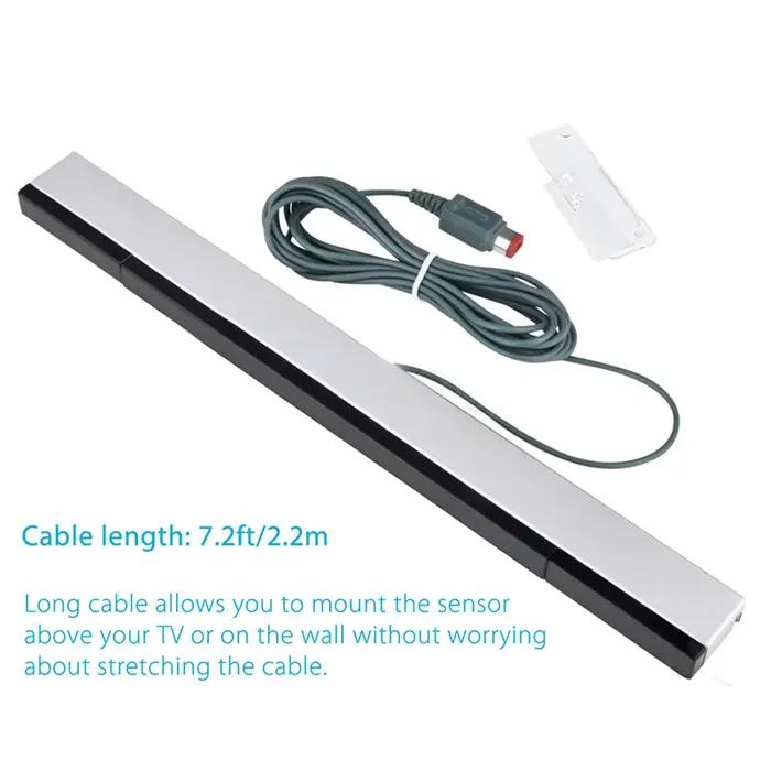 Barre de capteur filaire pour Console Wii/Wii U
