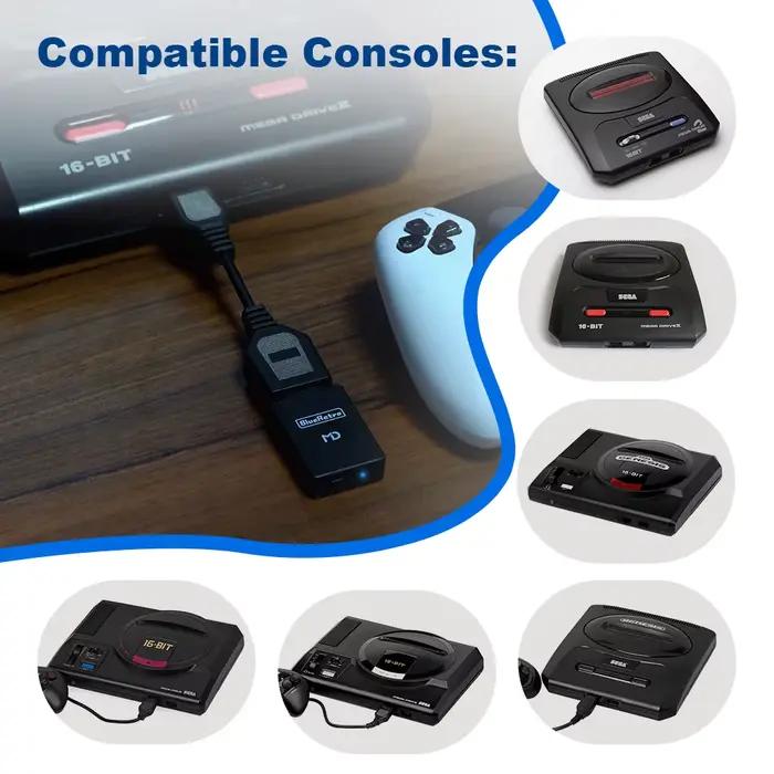 Adaptateur de contrôleur sans fil RetroScaler Blueretro pour console de jeu