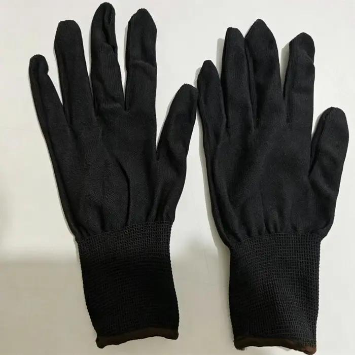 Kit d'accessoires de cosplay d'Halloween pour adultes : bonnet tricoté jaune, lunettes à monture ronde, bretelles bleues, gants noirs, boutons décoratifs pour fête