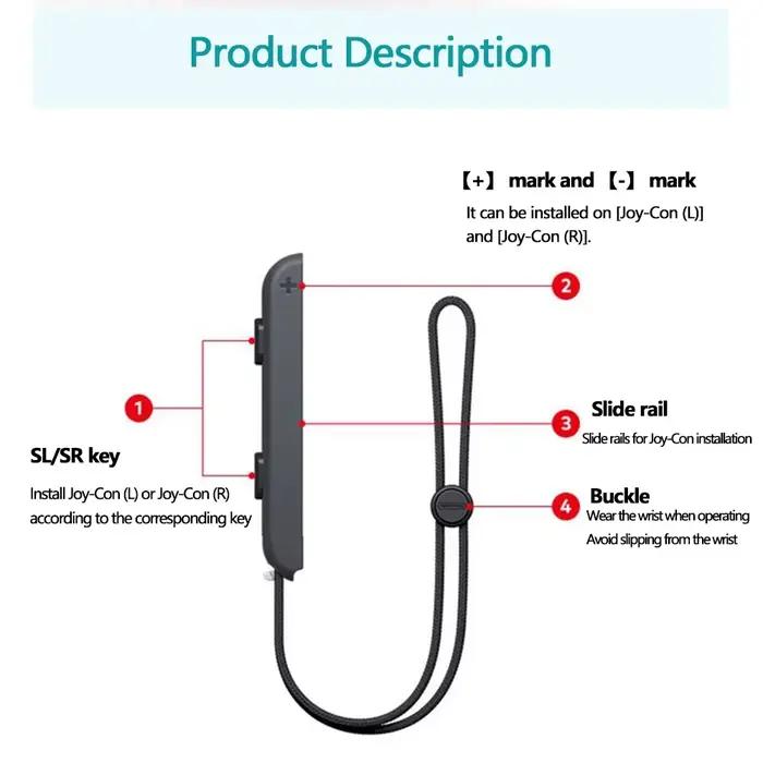 Pour Switch et contrôleur de manette de jeu OLED