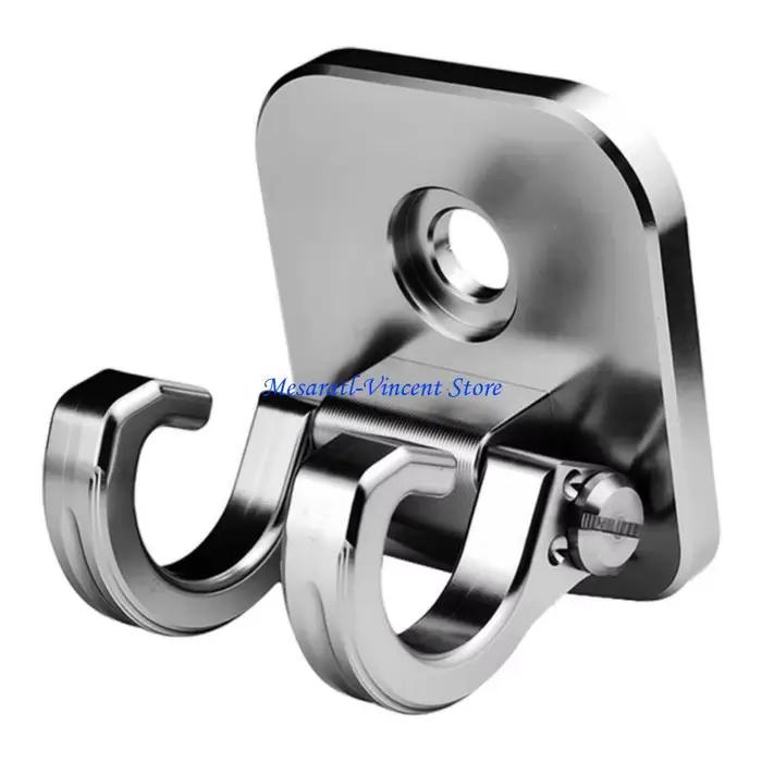 Support robuste A70F construction en aluminium sécurisée pour utilisation vélo occasions spéciales occasions quotidiennes pour cyclistes passionnés de moto avec installation facile en aluminium robuste pour tenir sacs à dos sacs de courses équipements de sport en couleur argent bleu or rouge violet