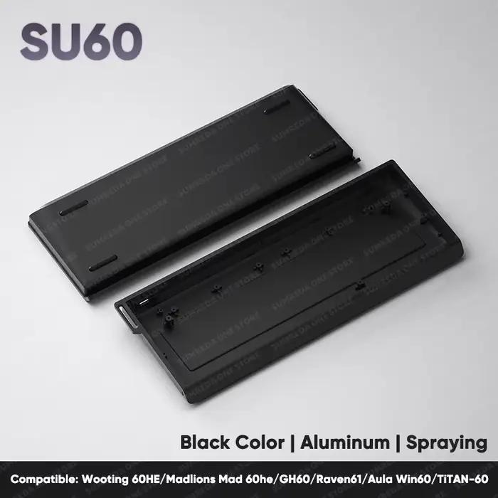 Madlions Mad 60he GH60 coque de clavier en aluminium 60% touches disposition étui