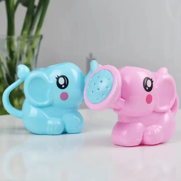Jouet de bain bouilloire en plastique outil de douche de bain jouet de salle de bain pour bébé arrosoir éléphant jouet de bain pour enfants arroseur de bain d'été