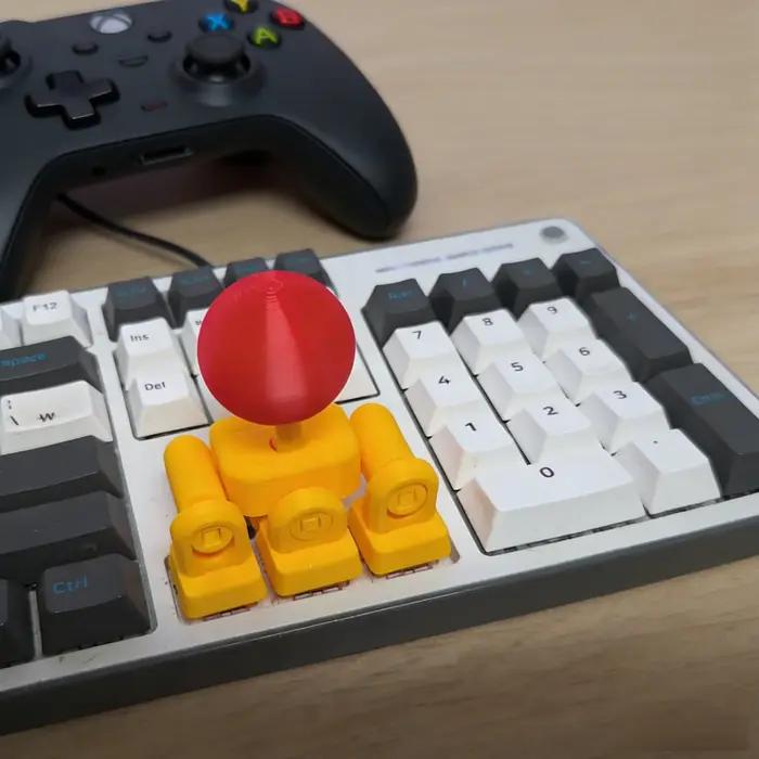 1 joystick de clavier mécanique à assembler soi-même. Déballer