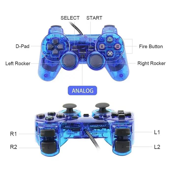 Manette de jeu PS2 haute sensibilité