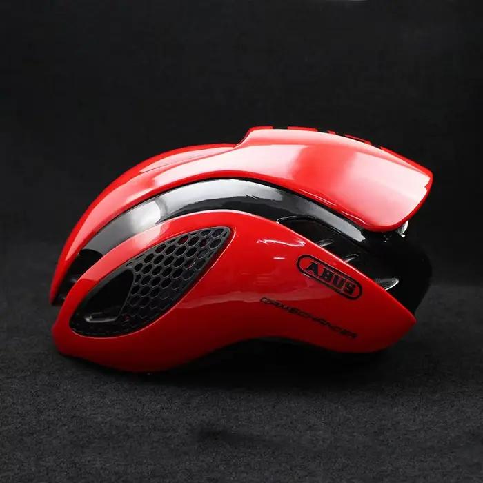 Casque de vélo ultra léger, casque rigide TT pour course de contre-la-montre, casque de cyclisme sur route, casque de vélo unisexe, casque de cyclisme en plein air, montagne, route