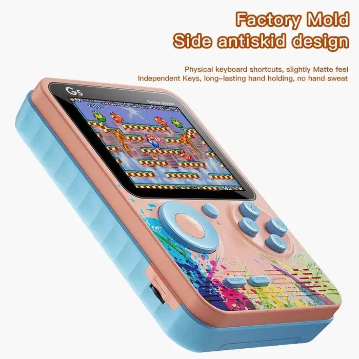 Console de jeux vidéo portable G5 500 en 1 MINI