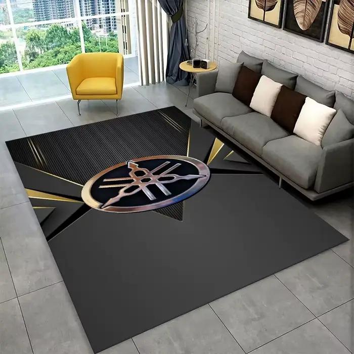Tapis 3D Y-Yamaha Racing Moto pour salle de jeux