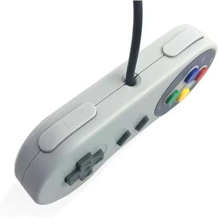 SNES/SFC contrôleur classique manette de jeu filaire contrôle 16 bits système de divertissement rétro Console de jeu vidéo accessoires Joypad de jeu
