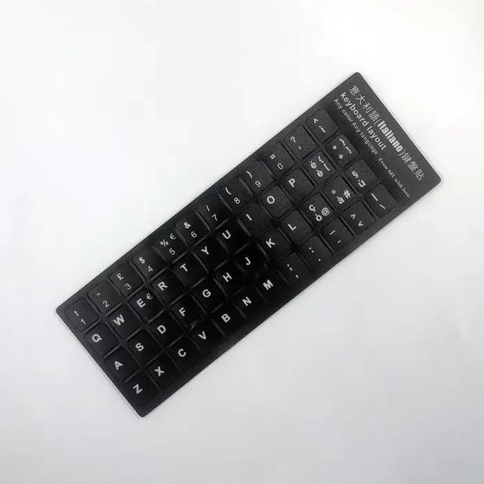 Suédois polonais Farsi néerlandais Italiano Deutsch hongrois turc danois clavier autocollants lettre Alphabet disposition
