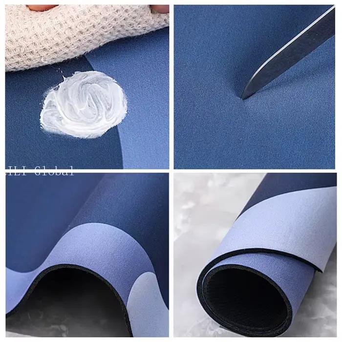 Tapis de bain absorbant pour salle de bain, antidérapant, pour douche, boue de diatomée, paillasson d'entrée de cuisine, pour la maison, la baignoire