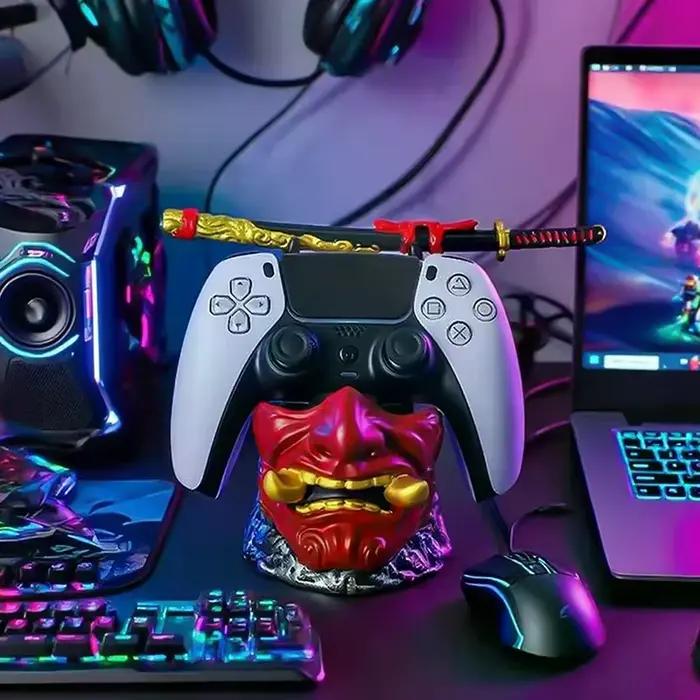 Nouveau support créatif pour manette de jeu God of War