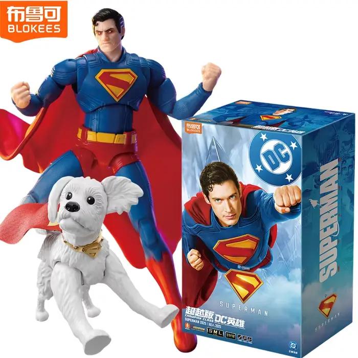 BLOKEES DC Superman Clark Kent David Packard Batman Nightwing Corenswet Comics Action Figure Collection