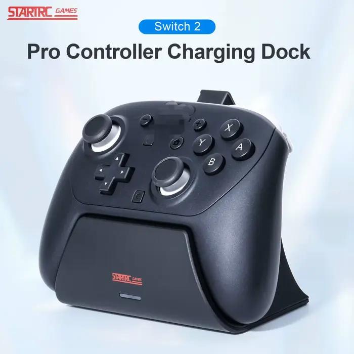 Station de charge pour manette de jeu Switch2 Pro