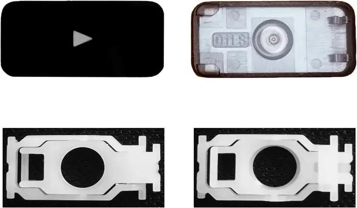 Clavier de remplacement avec touches fléchées haut/bas et charnière pour MacBook Pro A2141 A2442 A2485 A2251 A2289 A2179 A2337 A2338 A2681