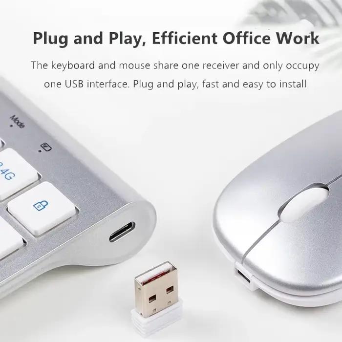 Clavier Bluetooth trois modes 2.4G