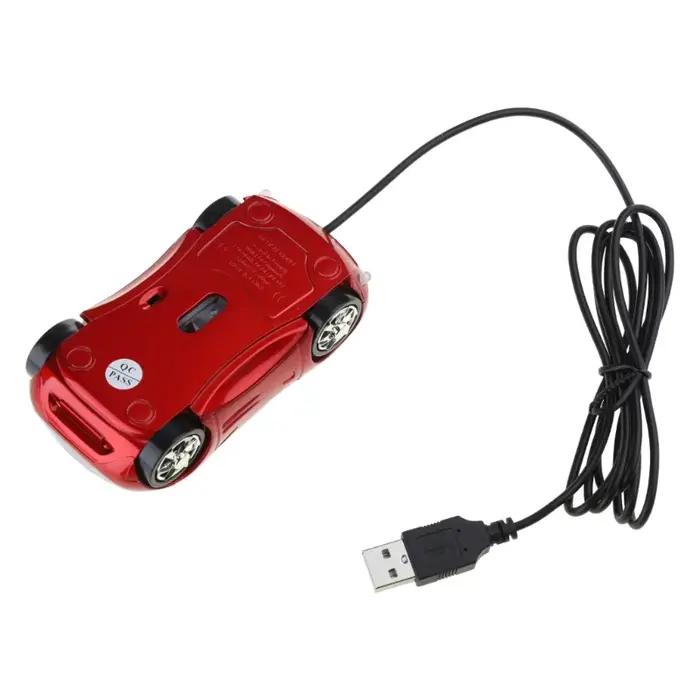 1000DPI Mini USB filaire souris jeu mécanique en forme voiture cordon Portable 3D